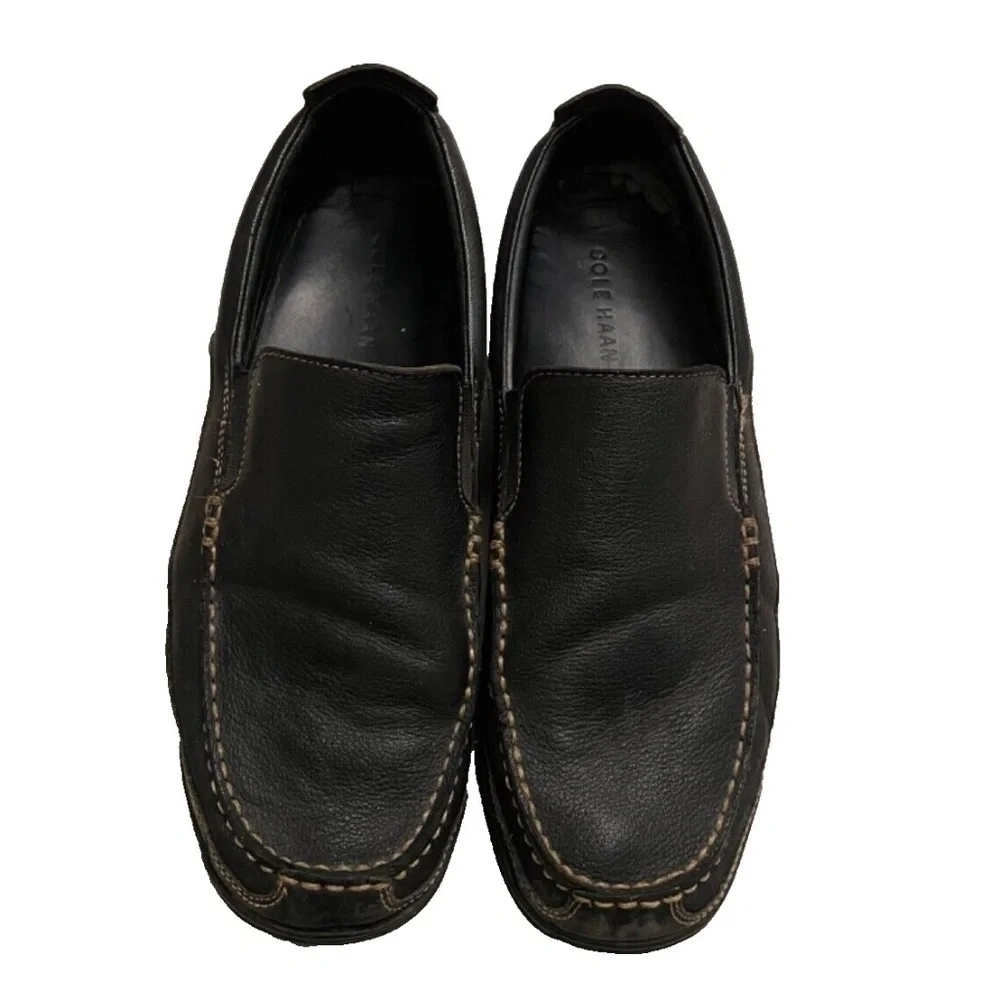 Cole Haan Men's Tucker Venetian Driving‎ Loafers; Black; Size 11M